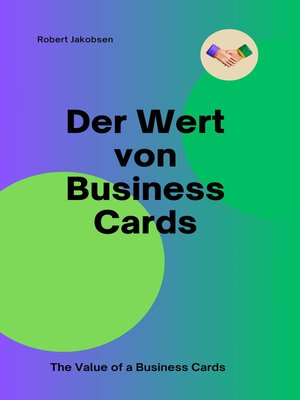cover image of Der Wert von Visitenkarten